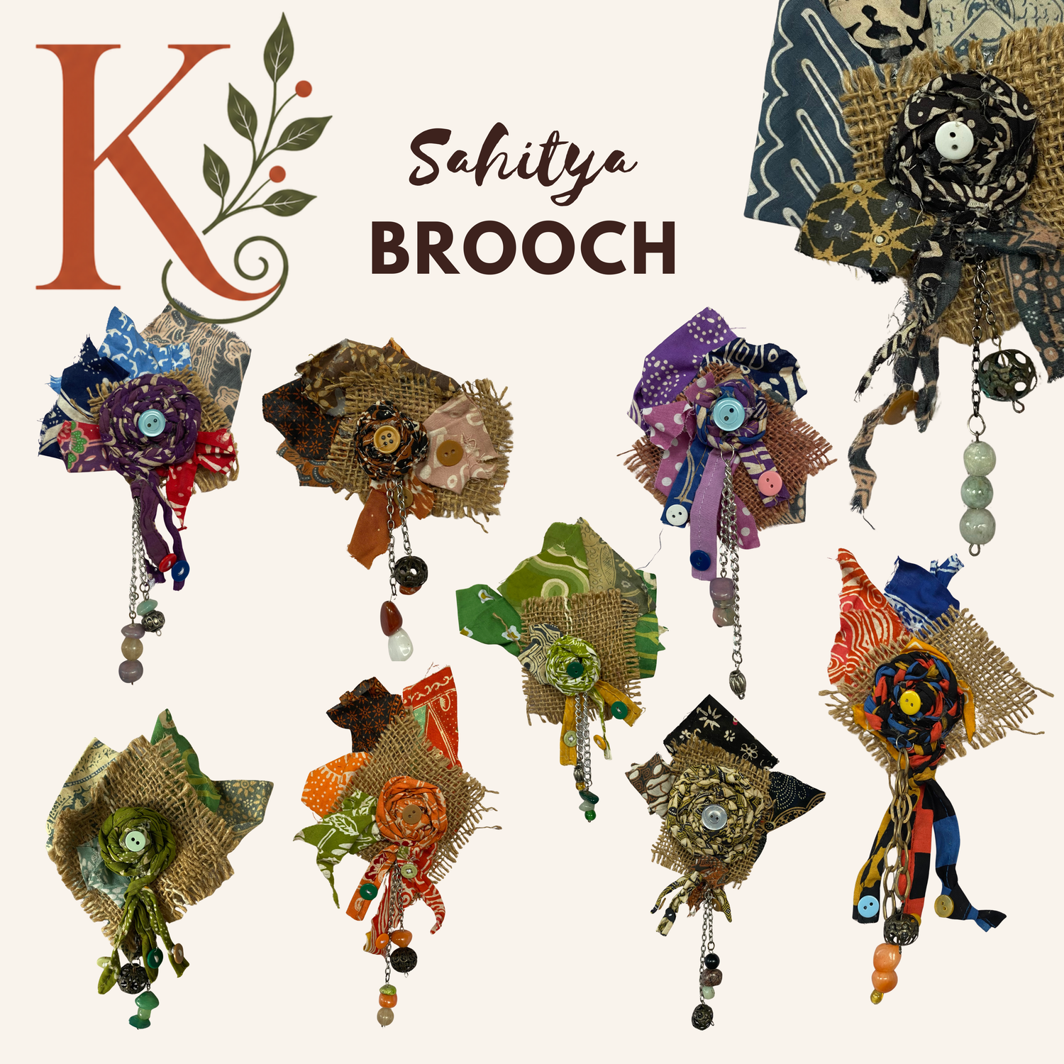 SAHITYA BROOCHES